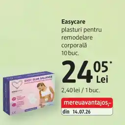 DM Easycare plasturi pentru remodelare corporala Ofertă