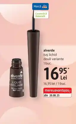 DM alverde tuș lichid Ofertă