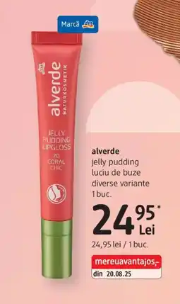 DM alverde jelly pudding luciu de buze Ofertă
