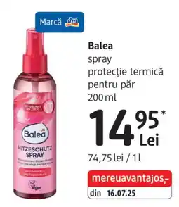 DM Balea spray protectie termica pentru par Ofertă