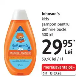 DM johnson's kids șampon pentru definire bucle Ofertă