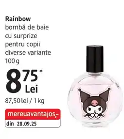 DM Rainbow bombă de baie cu surprize pentru copii Ofertă