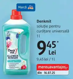 DM Denkmit soluție pentru curățare universală Ofertă