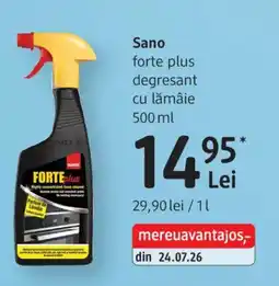 DM Sano forte plus degresant cu lămâie Ofertă