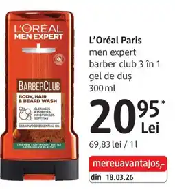 DM L'oreal paris men expert barber club 3 in 1 Ofertă