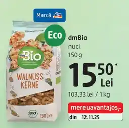 DM dmBio nuci Ofertă