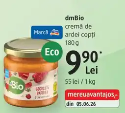 DM dmBio cremă de ardei copti Ofertă
