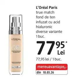DM L'oreal paris true match Ofertă