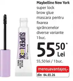 DM Maybelline New York super lock brow glue Ofertă