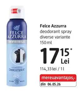 DM Felce Azzurra deodorant spray Ofertă