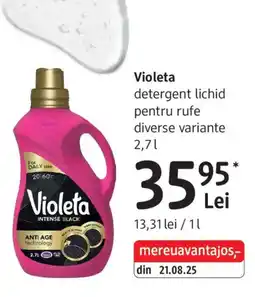 DM Violeta detergent lichid pentru rufe Ofertă