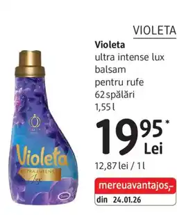 DM Violeta ultra intense lux balsam Ofertă