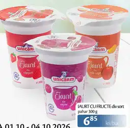 Unicarm Unicarm iaurt cu fructe Ofertă