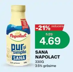 Diana Supermarket Sana napolact pur si simplu Ofertă