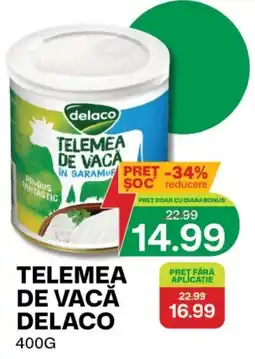 Diana Supermarket Delaco telemea de vacă Ofertă