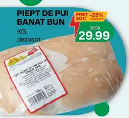 Diana Supermarket Piept de pui banat bun Ofertă