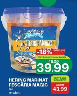 Diana Supermarket Pescăria Magic hering marinat Ofertă
