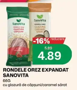 Diana Supermarket SanoVita rondele orez expandat Ofertă