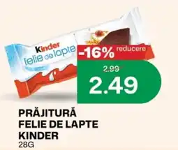 Diana Supermarket Kinder prăjitură felie de lapte Ofertă