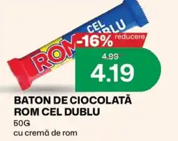 Diana Supermarket Rom cel dublu baton de ciocolata Ofertă