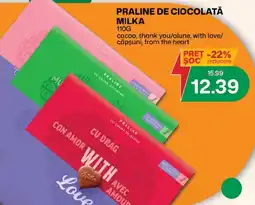 Diana Supermarket Milka praline de ciocolată Ofertă