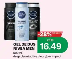Diana Supermarket Nivea men gel de duș Ofertă