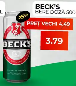 Simos Beck's bere doză Ofertă