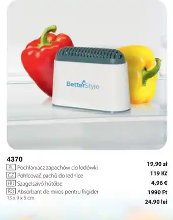BetterStyle absorbant de miros pentru frigider