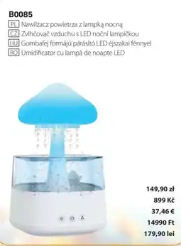 BetterStyle Umidificator cu lampă de noapte LED Ofertă