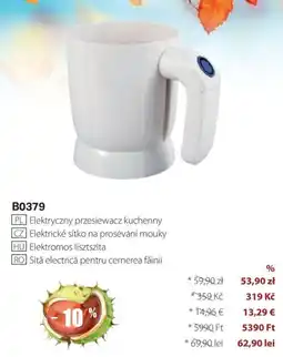 BetterStyle Sită electrică pentru cernerea făinii Ofertă