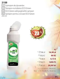 BetterStyle Eco Green šampon pentru covoare Ofertă