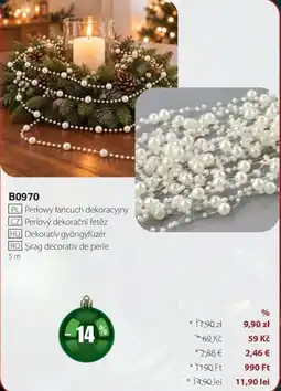 BetterStyle Șirag decorativ de perle Ofertă