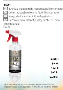 BetterStyle Flacon cu pulverizator tip spray pentru diluarea concentratului Ofertă