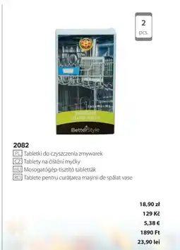 BetterStyle Tablete pentru curăţarea maşinii de spălat vase Ofertă