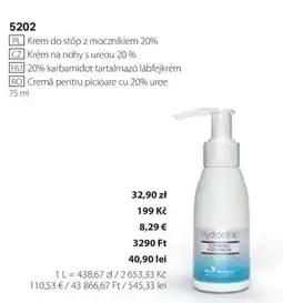 BetterStyle Cremă pentru picioare cu 20% uree Ofertă