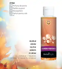 BetterStyle Parfum pentru rufe Ofertă