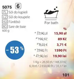 BetterStyle Sare de baie Ofertă