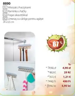 BetterStyle Umeraș cu cărlige pentru agățat Ofertă
