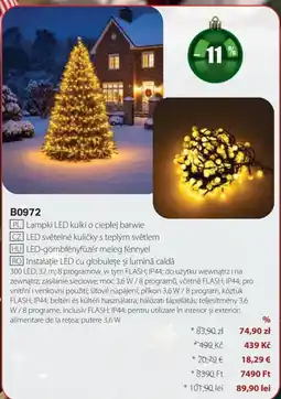 BetterStyle Instalatie LED cu globulete si lumină caldă Ofertă
