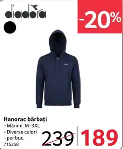 Selgros Diadora hanorac bărbați Ofertă