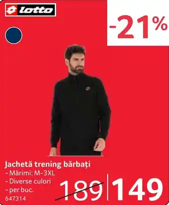 Lotto jachetă trening bărbați