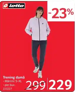 Selgros Lotto Trening damă Ofertă