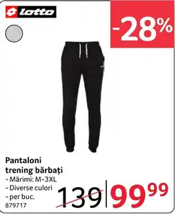 Selgros Lotto pantaloni trening bărbați Ofertă