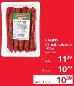 Selgros Campis cárnați cabanos Ofertă