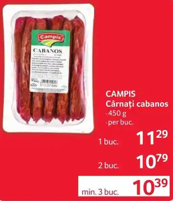 Campis cárnați cabanos