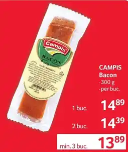 Selgros Campis Bacon Ofertă