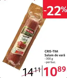 Selgros Cris-tim salam de vară Ofertă