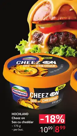 Selgros Hochland Cheez on Sos cu cheddar Ofertă