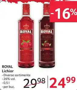 Selgros Royal lichior Ofertă