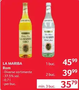 Selgros La mariba rom Ofertă